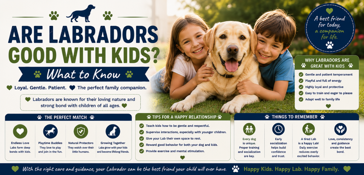 Are Labradors Good with Kids? What to Know