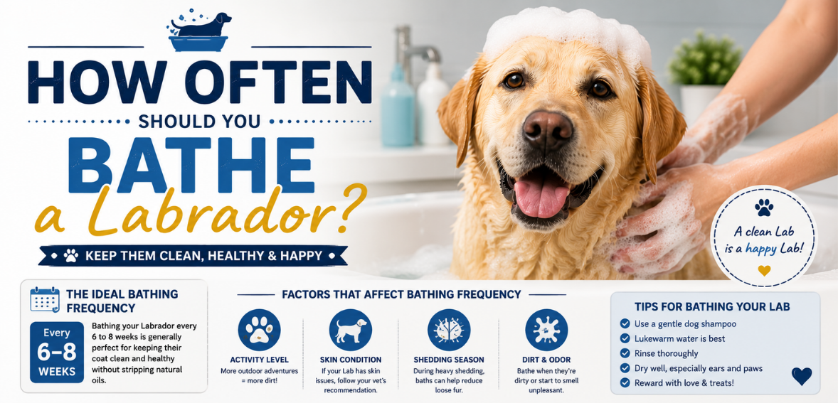 How Often Should You Bathe a Labrador?