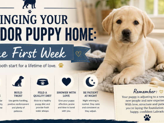 Bringing Your Labrador Puppy Home: The First Week