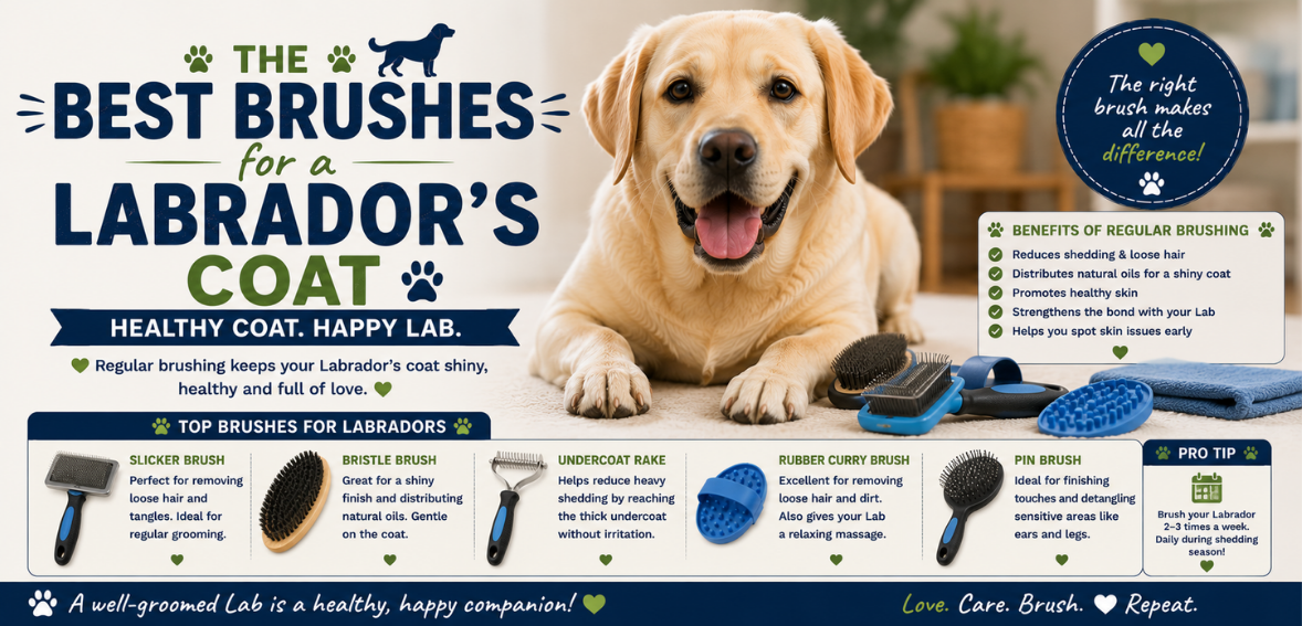 Best Brushes for a Labrador’s Coat