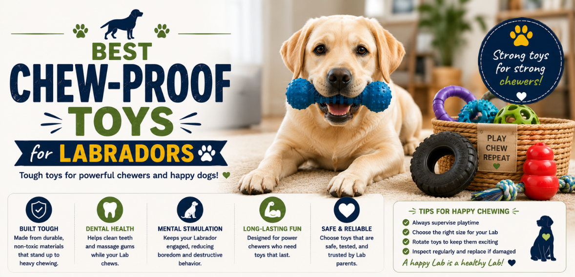 Best Chew-Proof Toys for Labradors