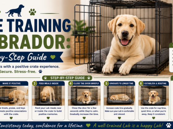 Crate Training a Labrador: Step-by-Step Guide