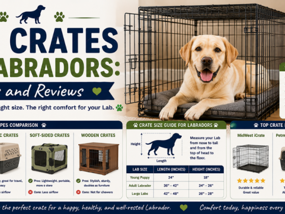 Best Crates for Labradors: Sizes and Reviews