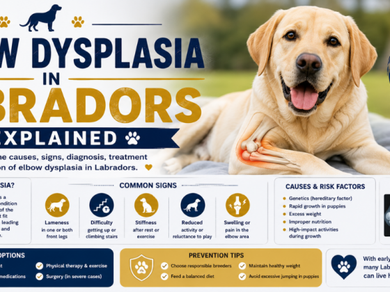 Elbow Dysplasia in Labradors Explained