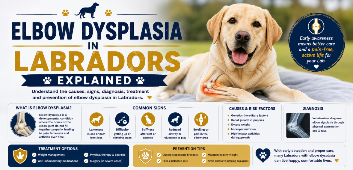 Elbow Dysplasia in Labradors Explained