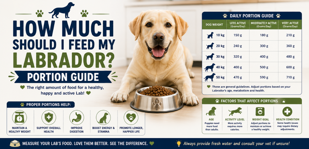 How Much Should I Feed My Labrador? Portion Guide