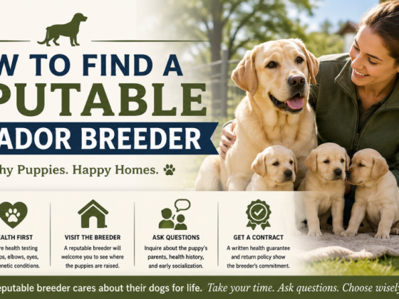 How to Find a Reputable Labrador Breeder