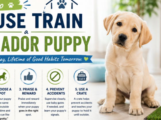 How to House Train a Labrador Puppy
