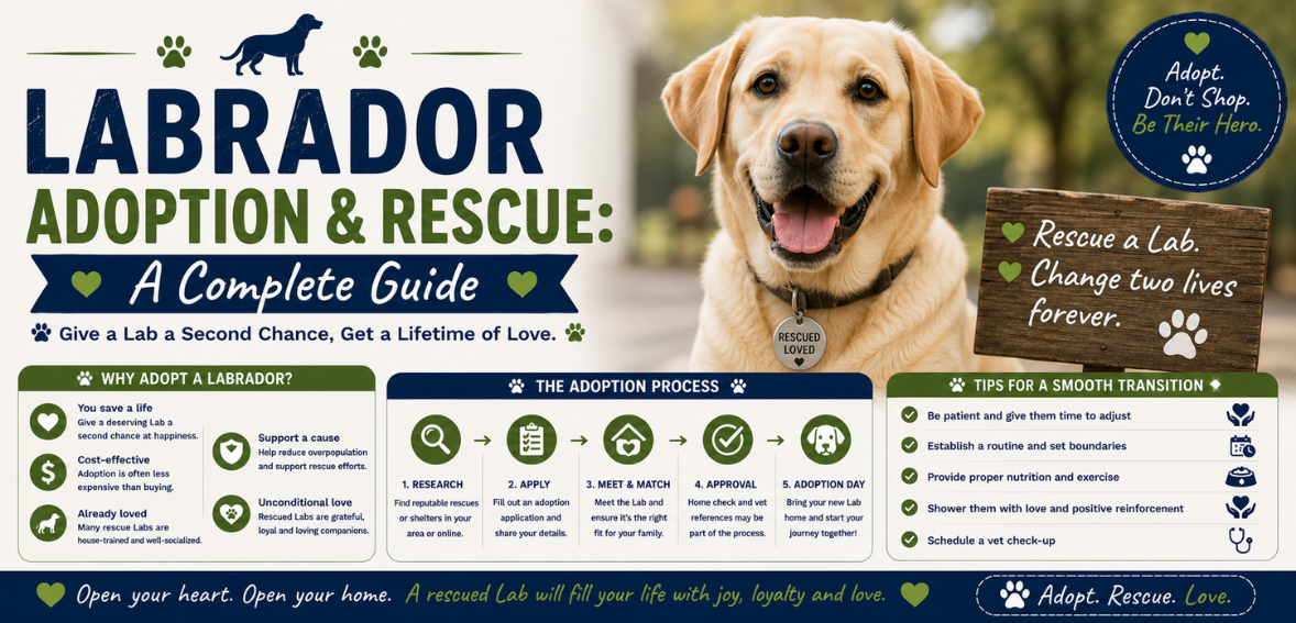 Labrador Adoption and Rescue: A Complete Guide