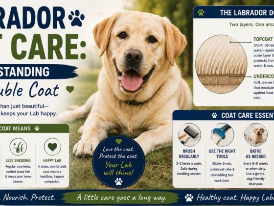 Labrador Coat Care: Understanding the Double Coat