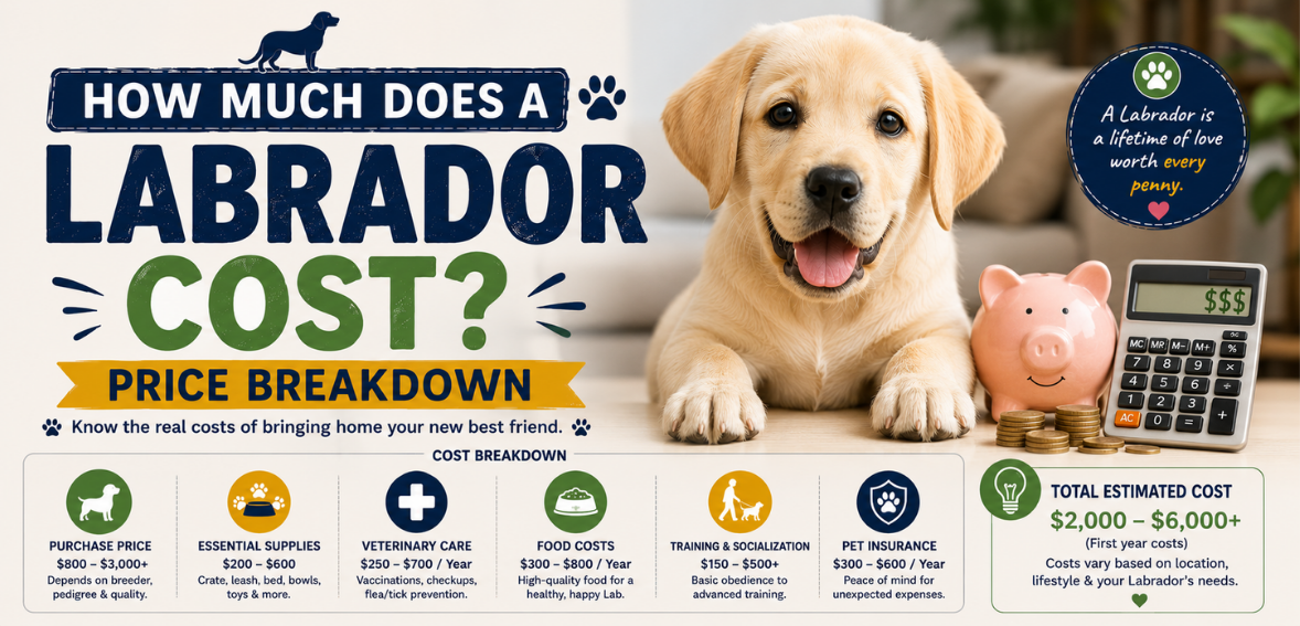 How Much Does a Labrador Cost? Price Breakdown