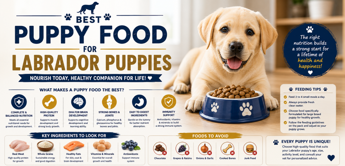 Best Puppy Food for Labrador Puppies