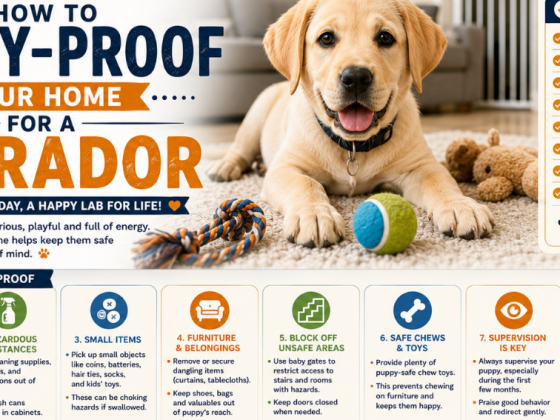 How to Puppy-Proof Your Home for a Labrador