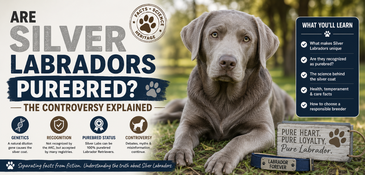 Are Silver Labradors Purebred? The Controversy Explained
