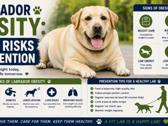 Labrador Obesity: Signs, Risks, and Prevention