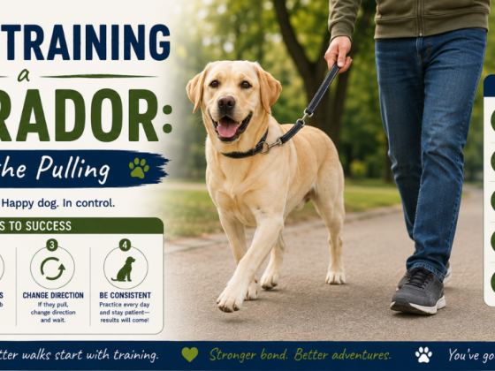 Leash Training a Labrador: Stop the Pulling