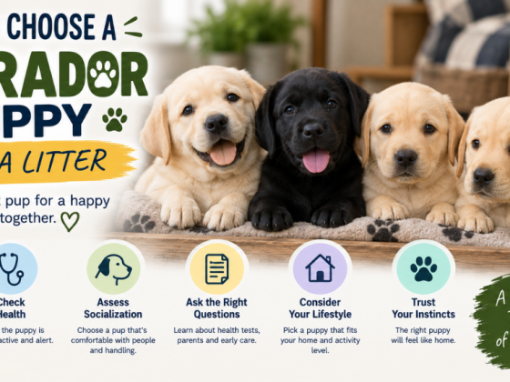 How to Choose a Labrador Puppy from a Litter